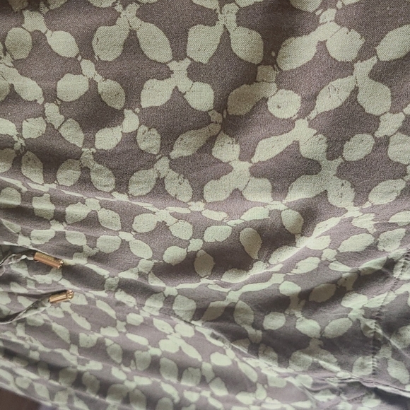 MICHAEL Michael Kors Green Patterned Rayon Shorts - Picture 3 of 6